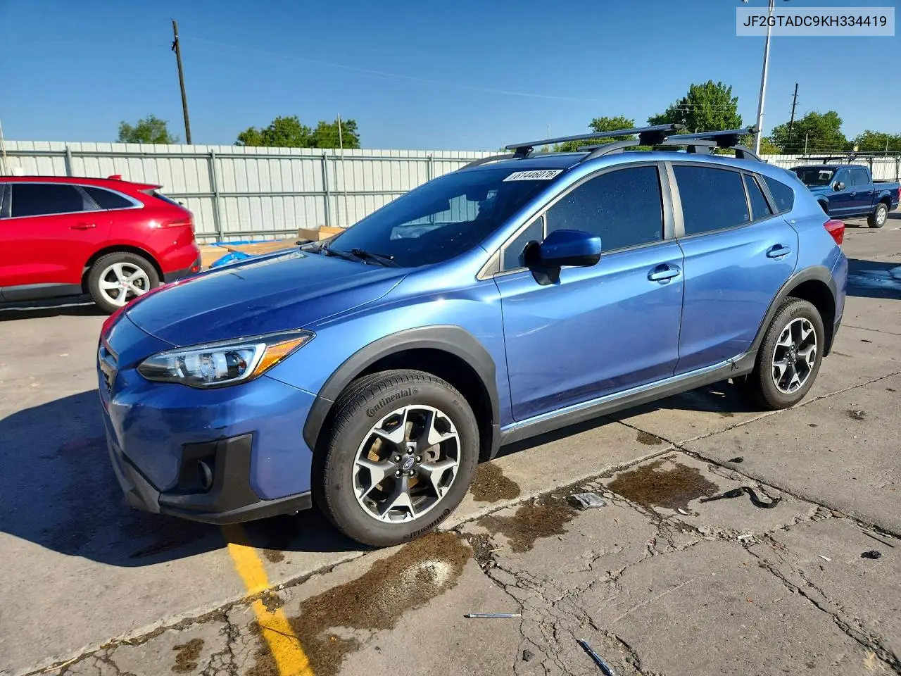 2019 Subaru Crosstrek Premium VIN: JF2GTADC9KH334419 Lot: 61446076