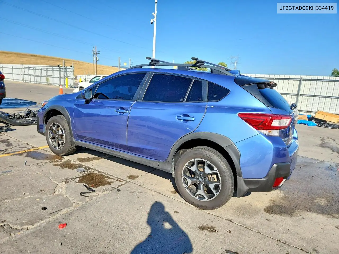 2019 Subaru Crosstrek Premium VIN: JF2GTADC9KH334419 Lot: 61446076