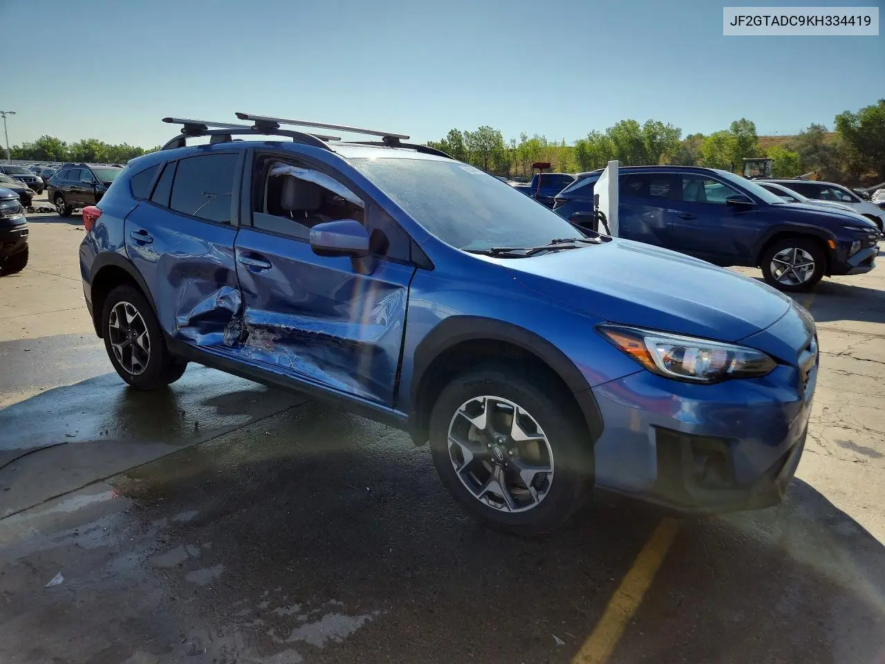 2019 Subaru Crosstrek Premium VIN: JF2GTADC9KH334419 Lot: 61446076