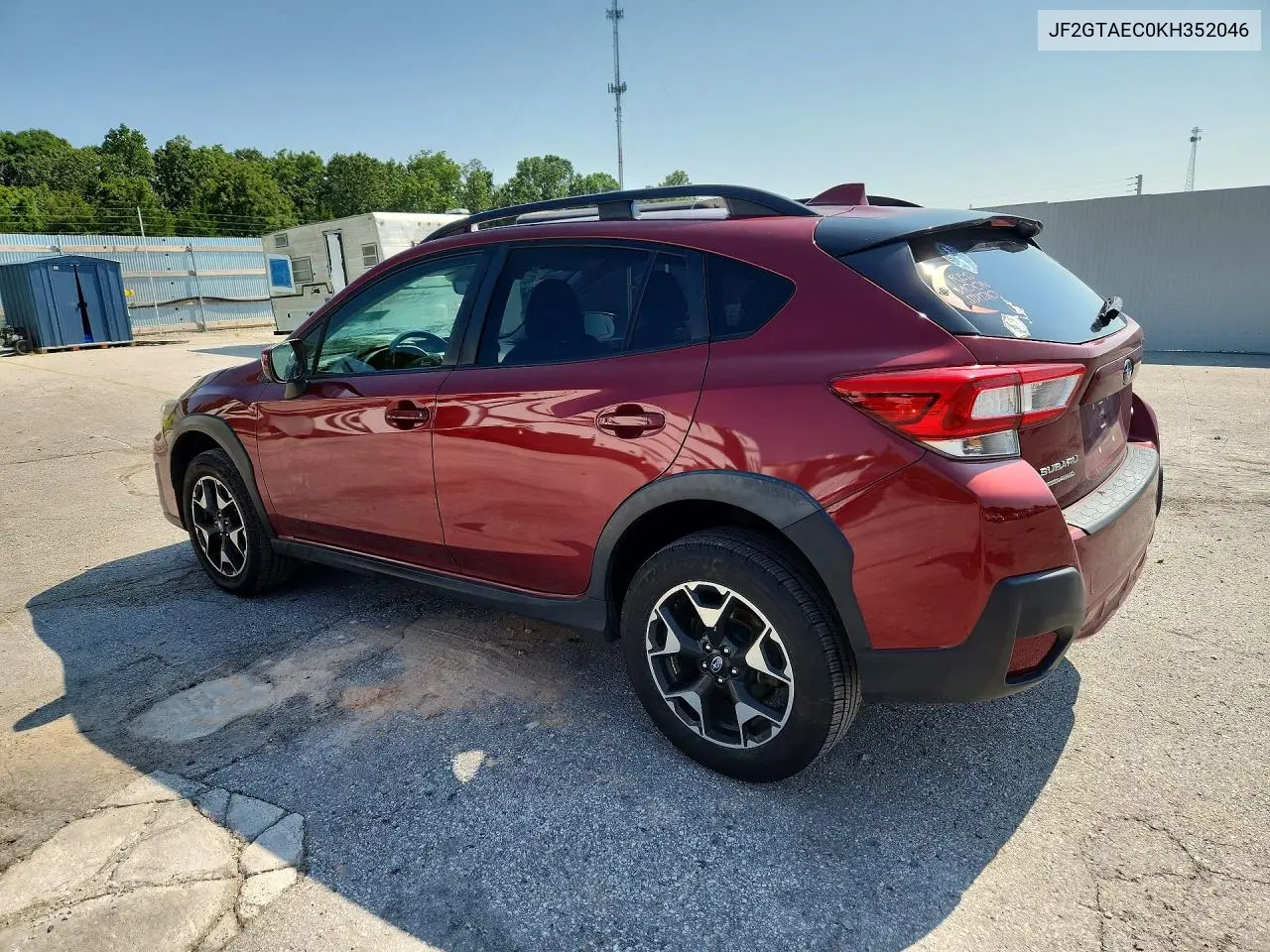 2019 Subaru Crosstrek Premium VIN: JF2GTAEC0KH352046 Lot: 62112136