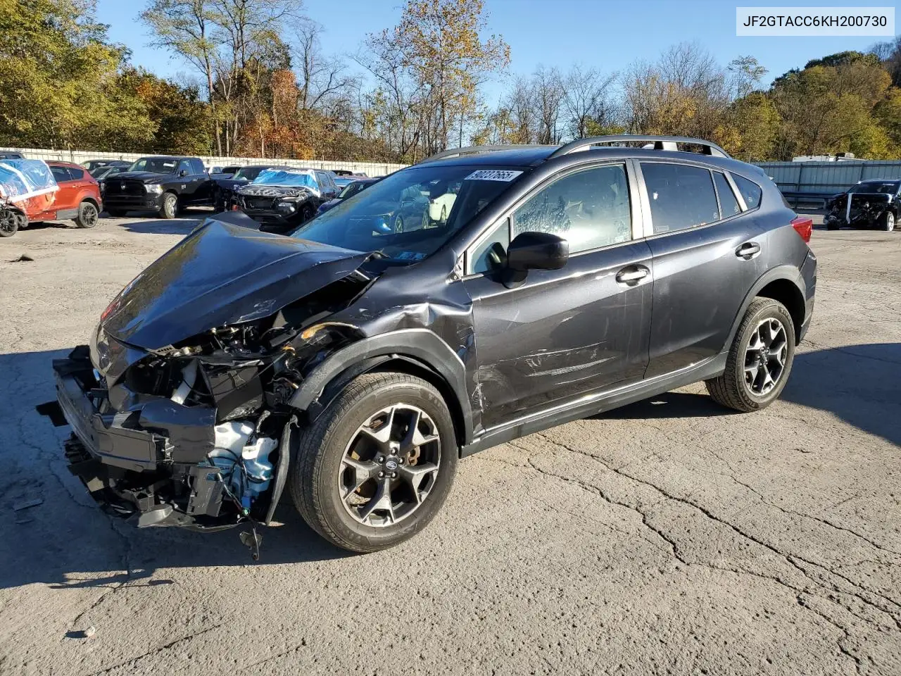 JF2GTACC6KH200730 2019 Subaru Crosstrek Premium