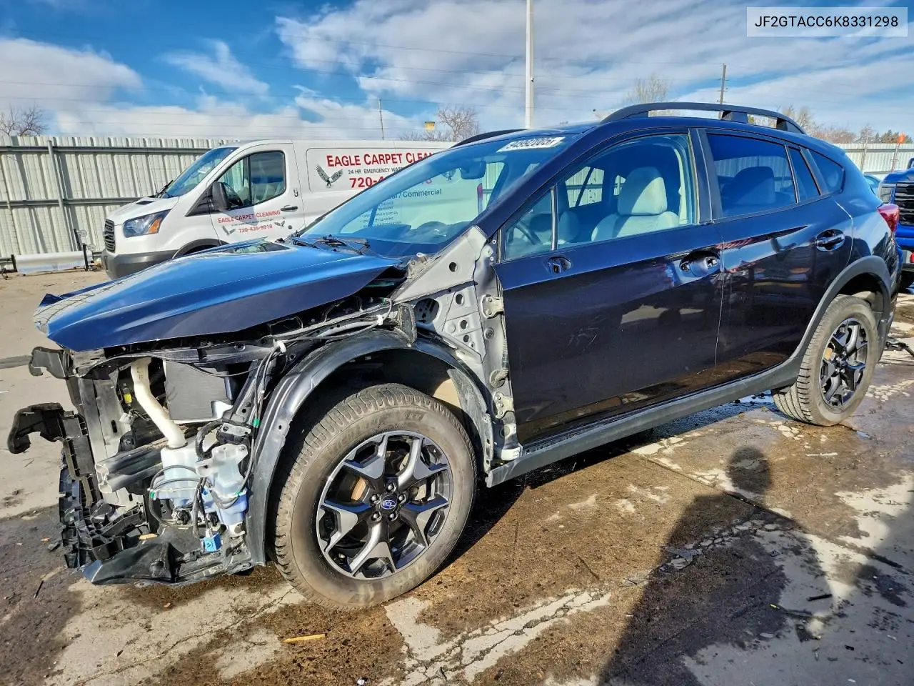 JF2GTACC6K8331298 2019 Subaru Crosstrek Premium