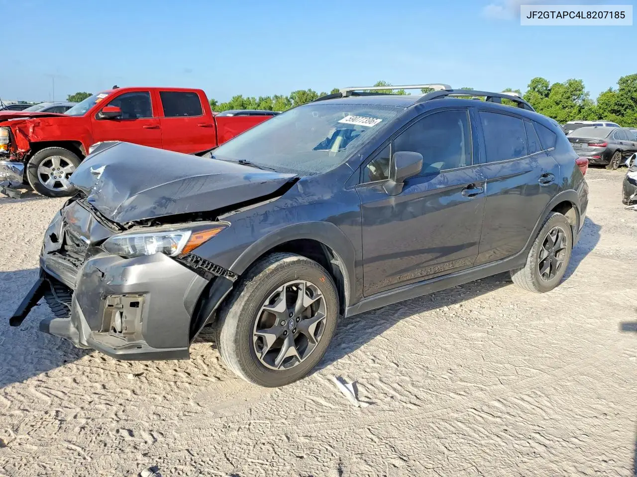 2020 Subaru Crosstrek Premium VIN: JF2GTAPC4L8207185 Lot: 59077396