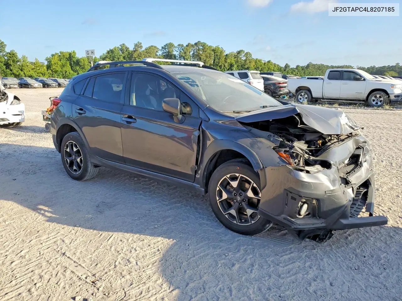 2020 Subaru Crosstrek Premium VIN: JF2GTAPC4L8207185 Lot: 59077396