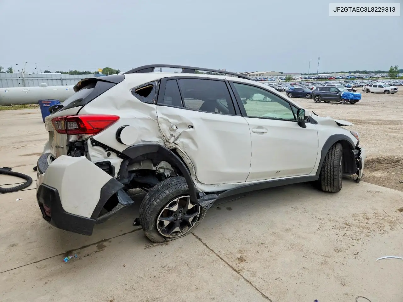 2020 Subaru Crosstrek Premium VIN: JF2GTAEC3L8229813 Lot: 60463516