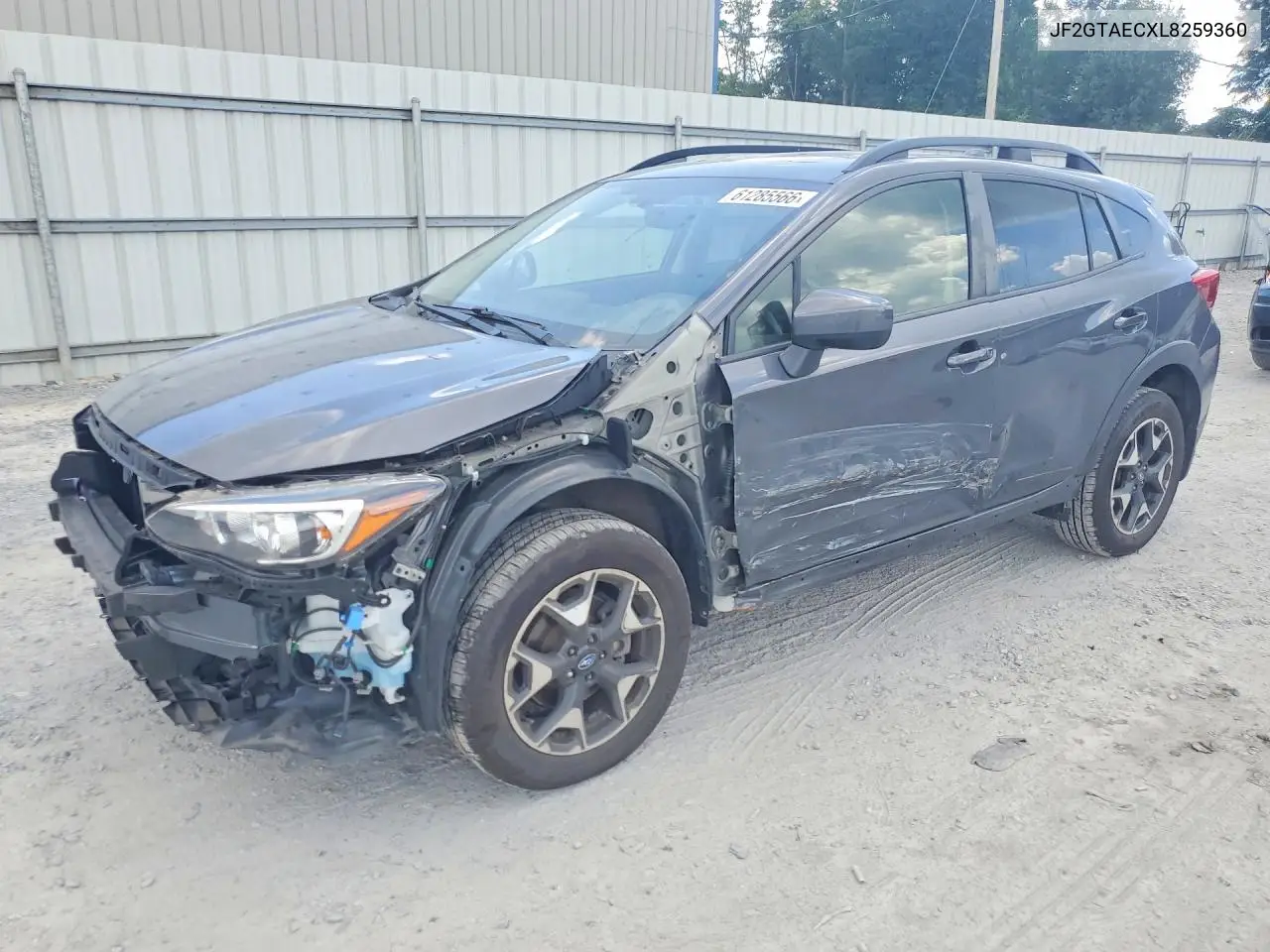 JF2GTAECXL8259360 2020 Subaru Crosstrek Premium