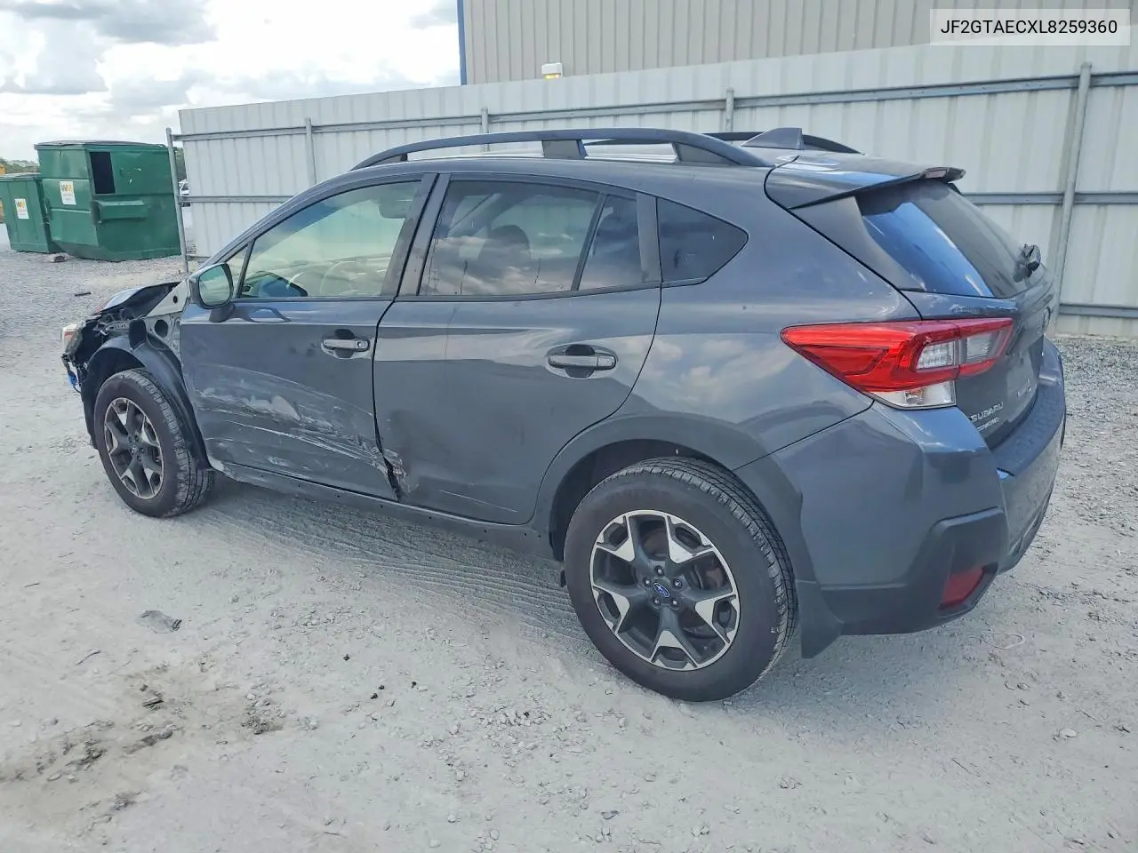 JF2GTAECXL8259360 2020 Subaru Crosstrek Premium