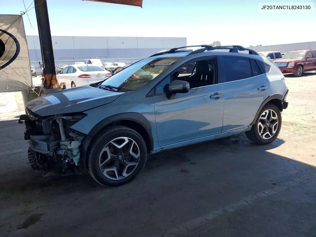 2020 Subaru Crosstrek Limited VIN: JF2GTANC1L8243130 Lot: 61814636