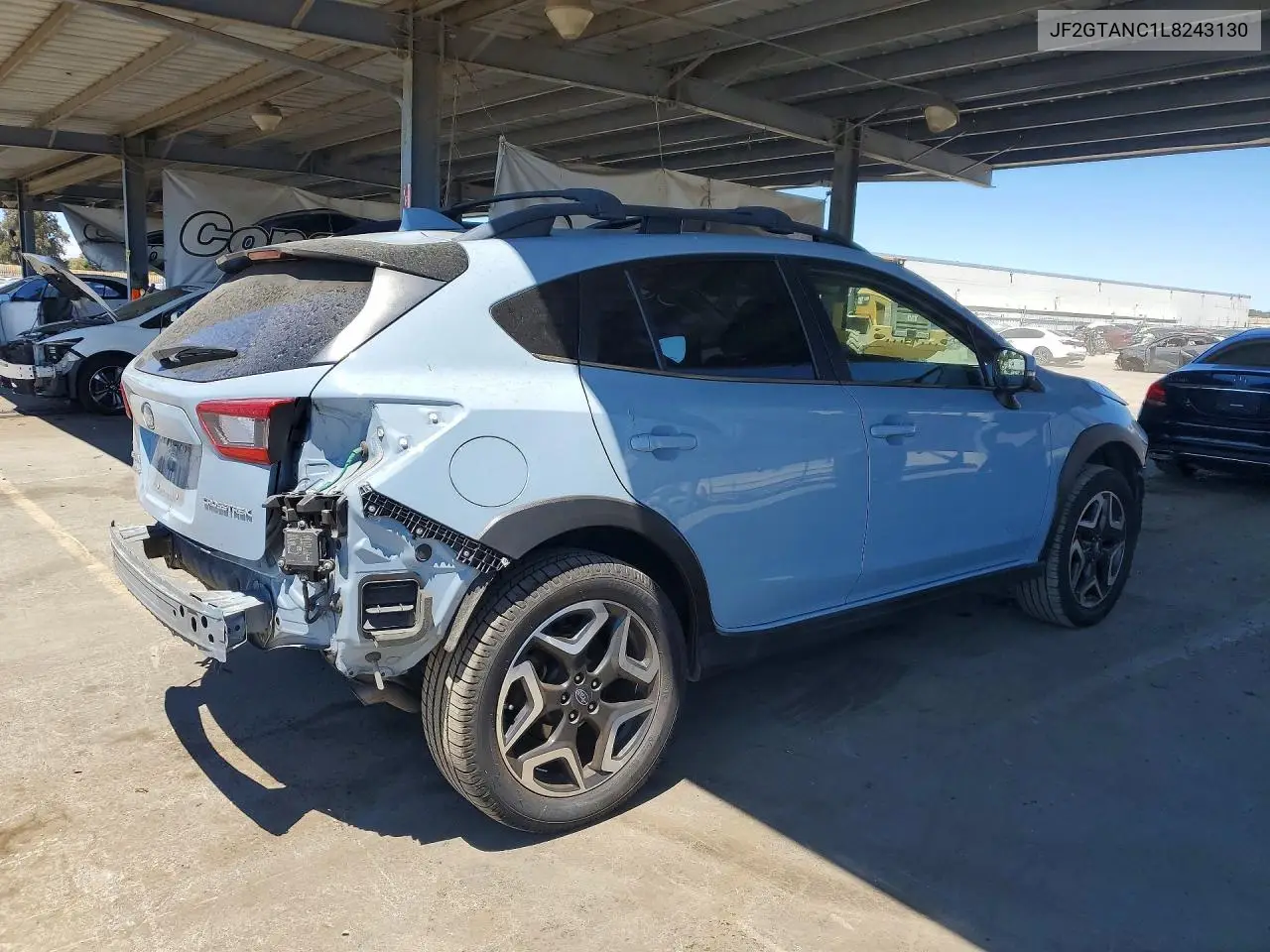 2020 Subaru Crosstrek Limited VIN: JF2GTANC1L8243130 Lot: 61814636