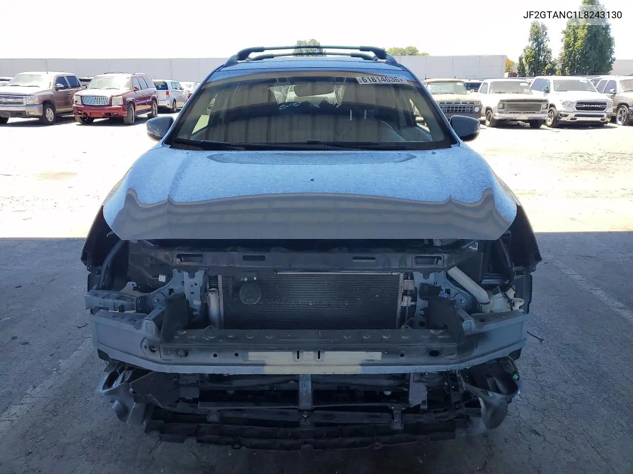 2020 Subaru Crosstrek Limited VIN: JF2GTANC1L8243130 Lot: 61814636