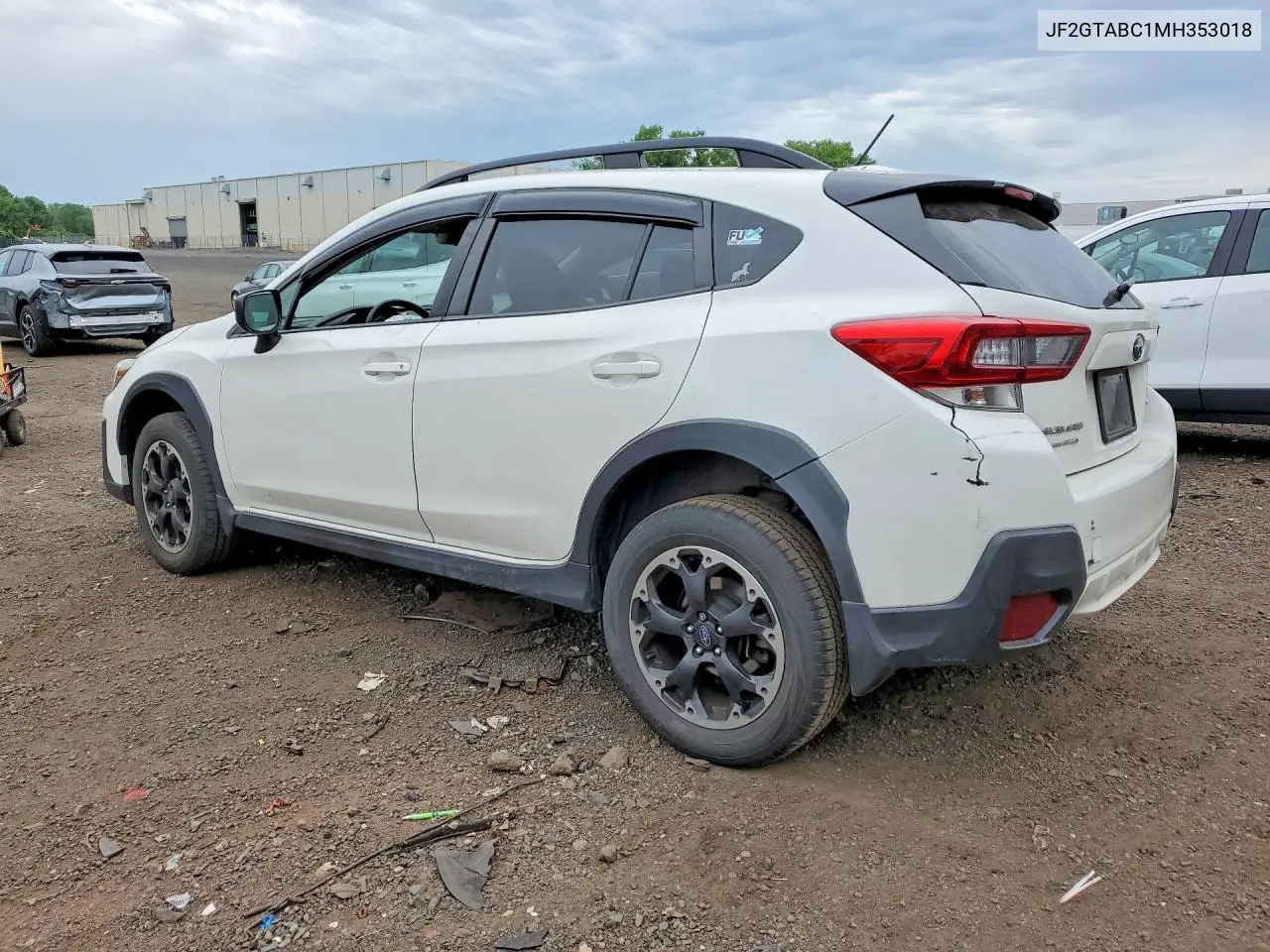 2021 Subaru Crosstrek VIN: JF2GTABC1MH353018 Lot: 58009076