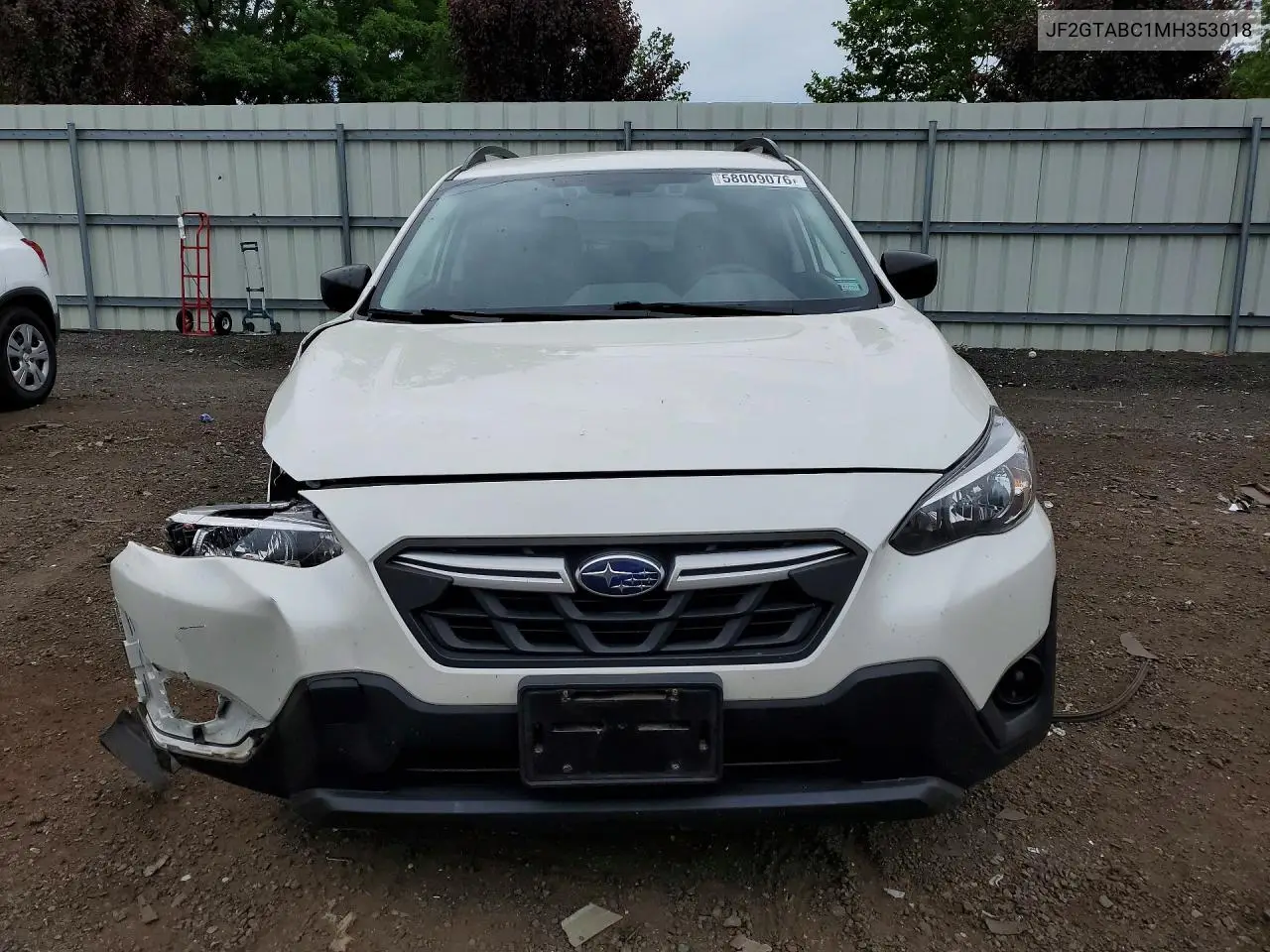 2021 Subaru Crosstrek VIN: JF2GTABC1MH353018 Lot: 58009076