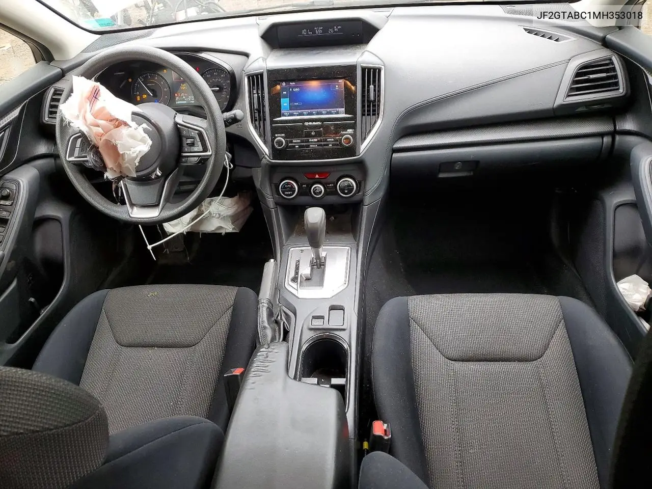 2021 Subaru Crosstrek VIN: JF2GTABC1MH353018 Lot: 58009076
