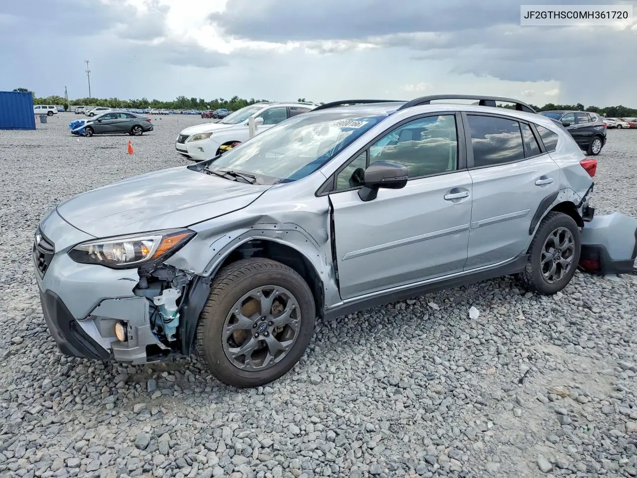2021 Subaru Crosstrek Sport VIN: JF2GTHSC0MH361720 Lot: 59890166