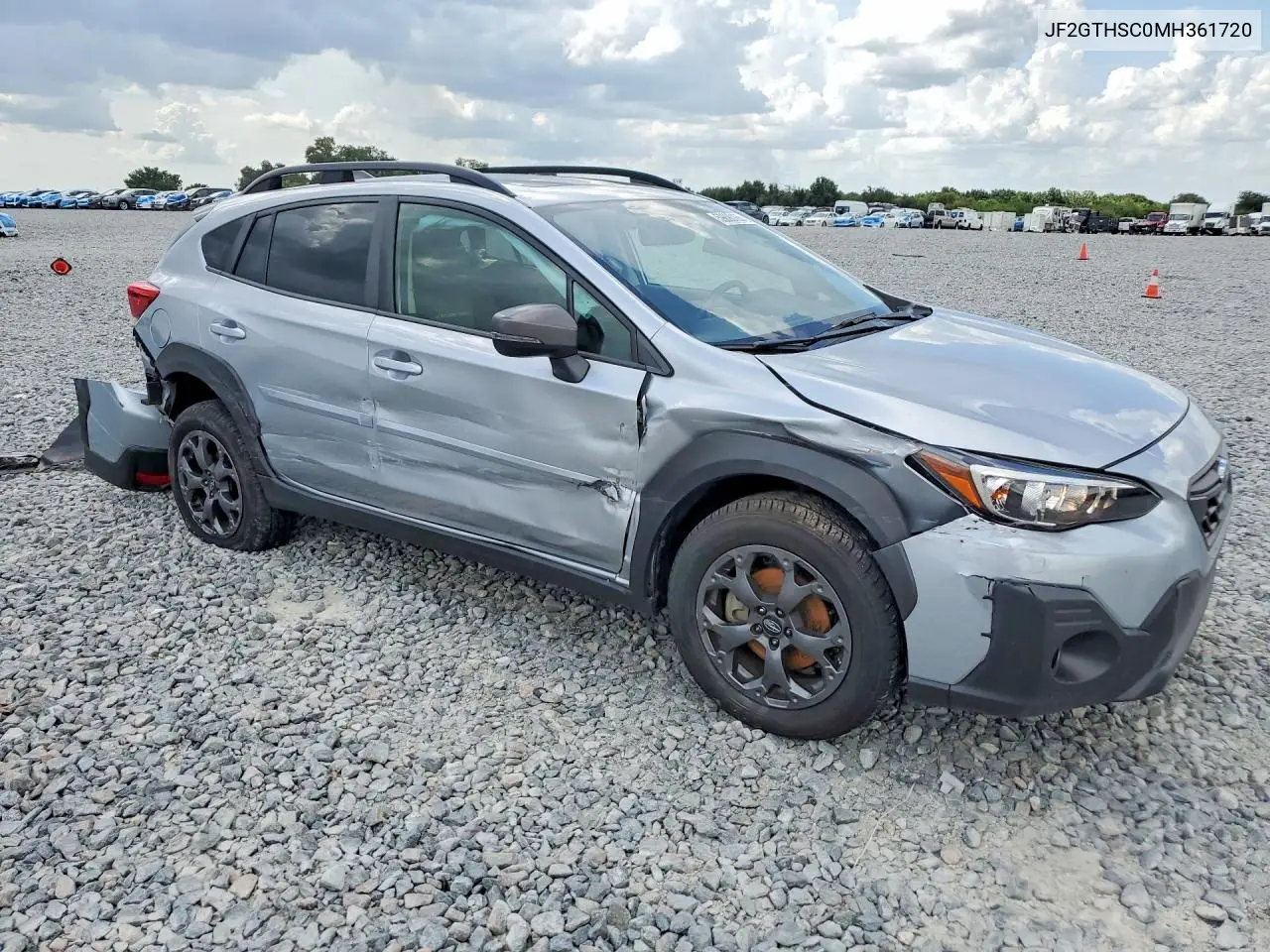 2021 Subaru Crosstrek Sport VIN: JF2GTHSC0MH361720 Lot: 59890166
