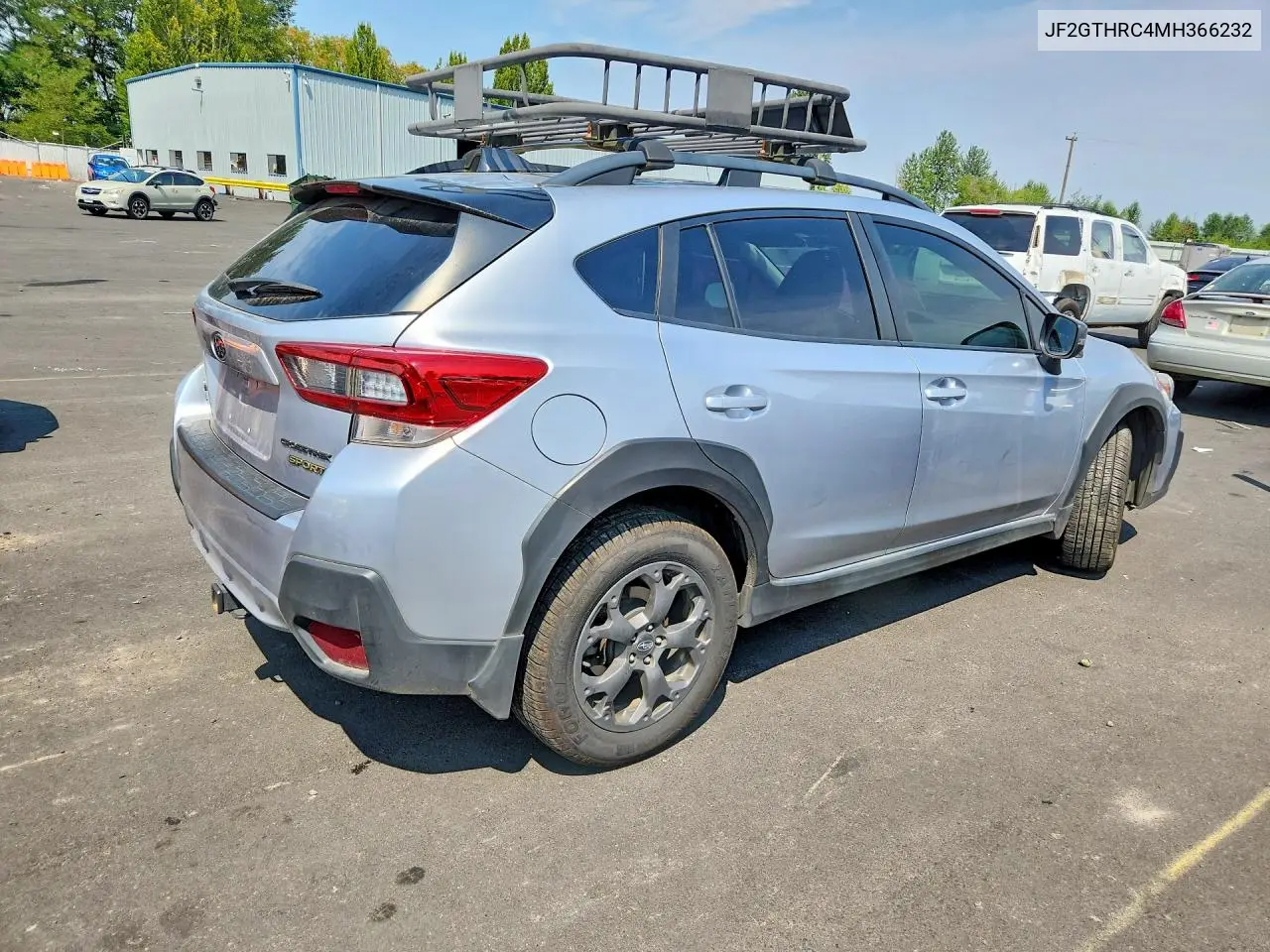 2021 Subaru Crosstrek Sport VIN: JF2GTHRC4MH366232 Lot: 60719276