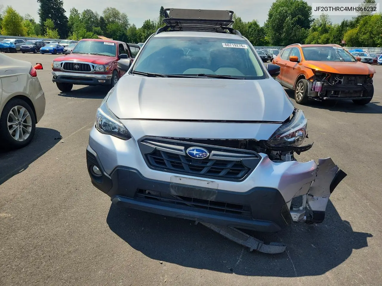 2021 Subaru Crosstrek Sport VIN: JF2GTHRC4MH366232 Lot: 60719276