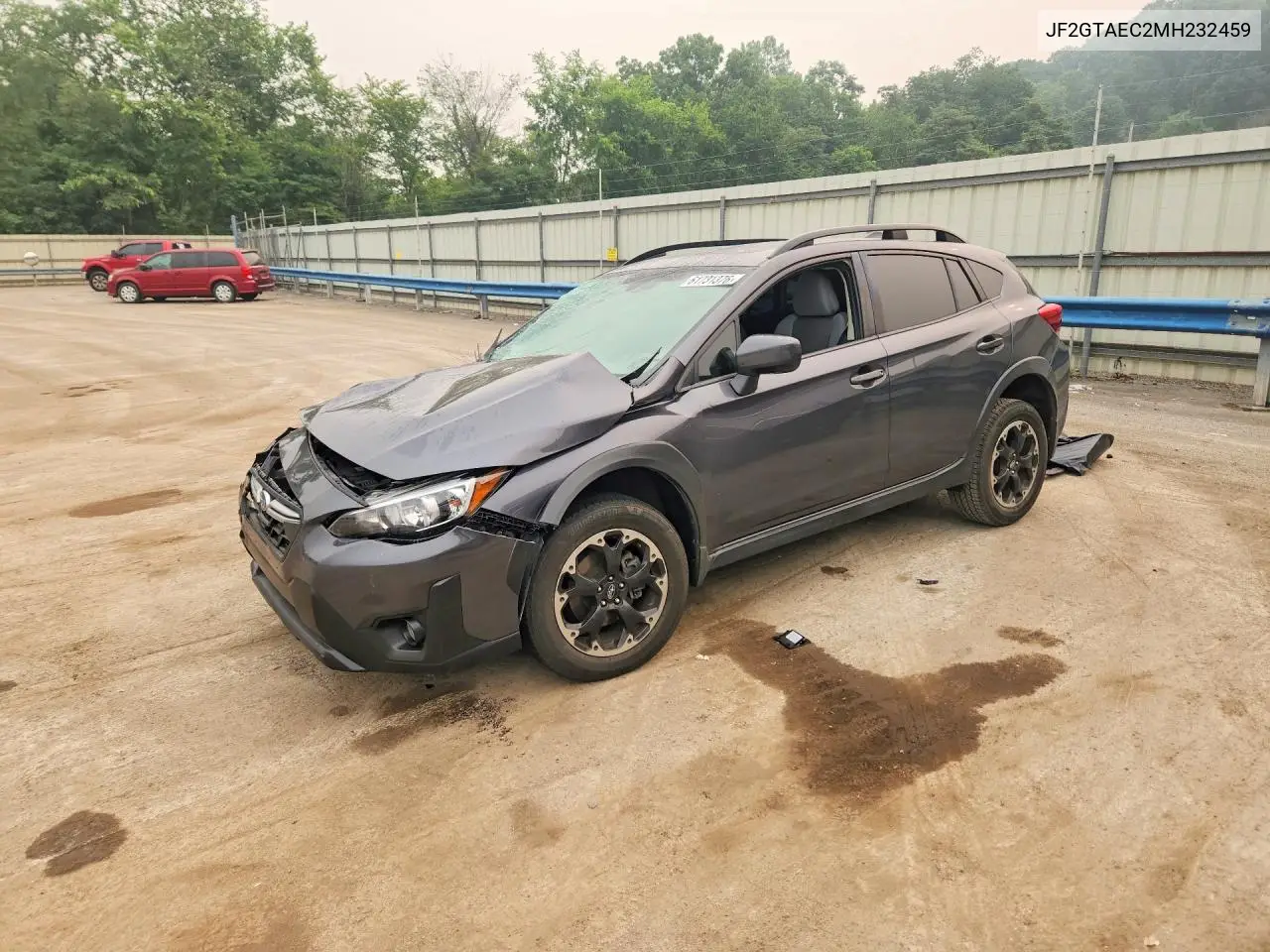 2021 Subaru Crosstrek Premium VIN: JF2GTAEC2MH232459 Lot: 61731376