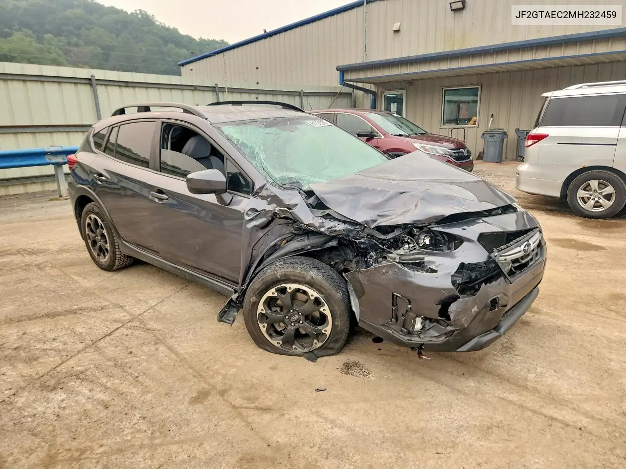 2021 Subaru Crosstrek Premium VIN: JF2GTAEC2MH232459 Lot: 61731376