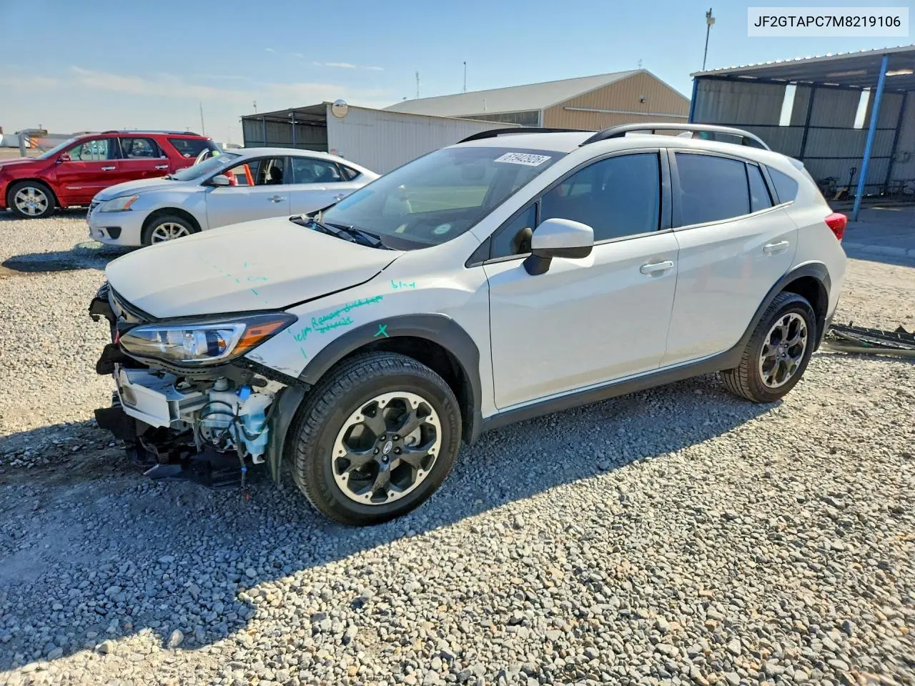 2021 Subaru Crosstrek Premium VIN: JF2GTAPC7M8219106 Lot: 61942926