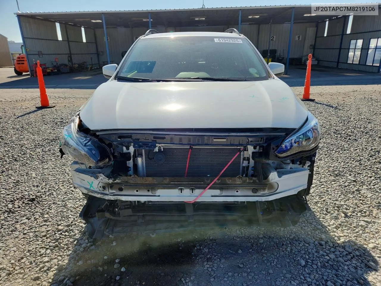 2021 Subaru Crosstrek Premium VIN: JF2GTAPC7M8219106 Lot: 61942926