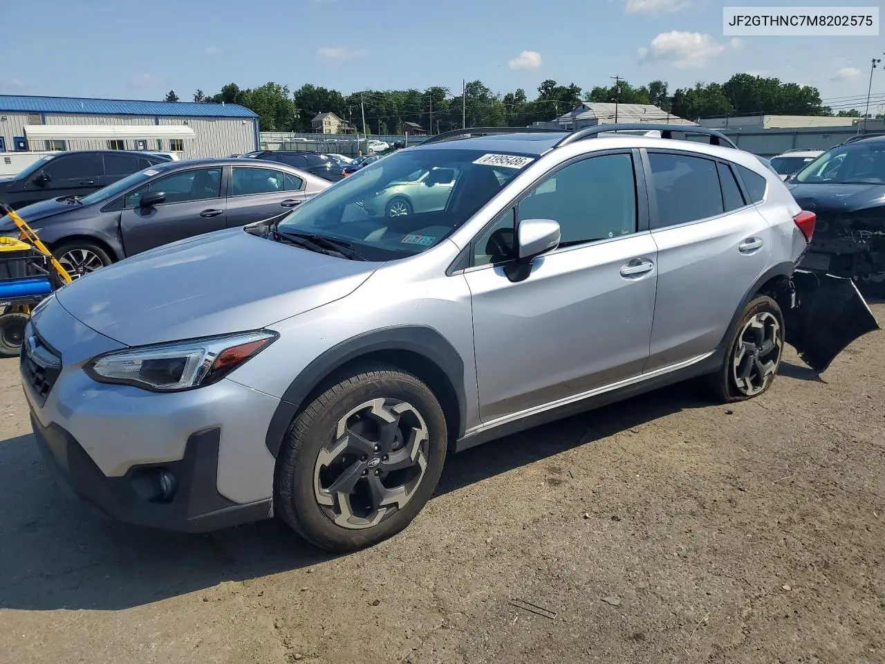 2021 Subaru Crosstrek Limited VIN: JF2GTHNC7M8202575 Lot: 61995486