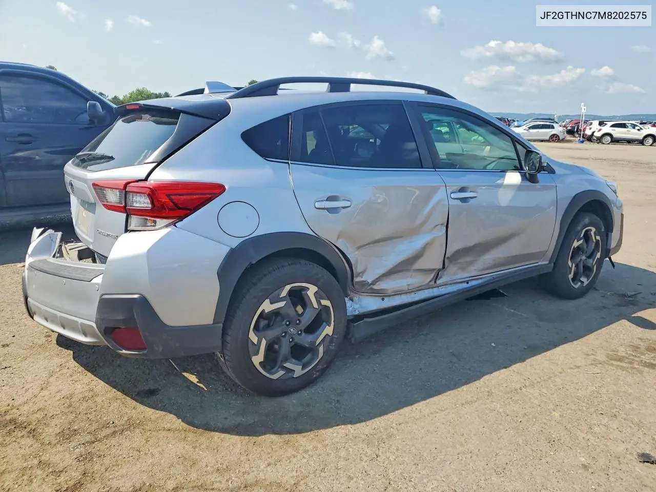 2021 Subaru Crosstrek Limited VIN: JF2GTHNC7M8202575 Lot: 61995486