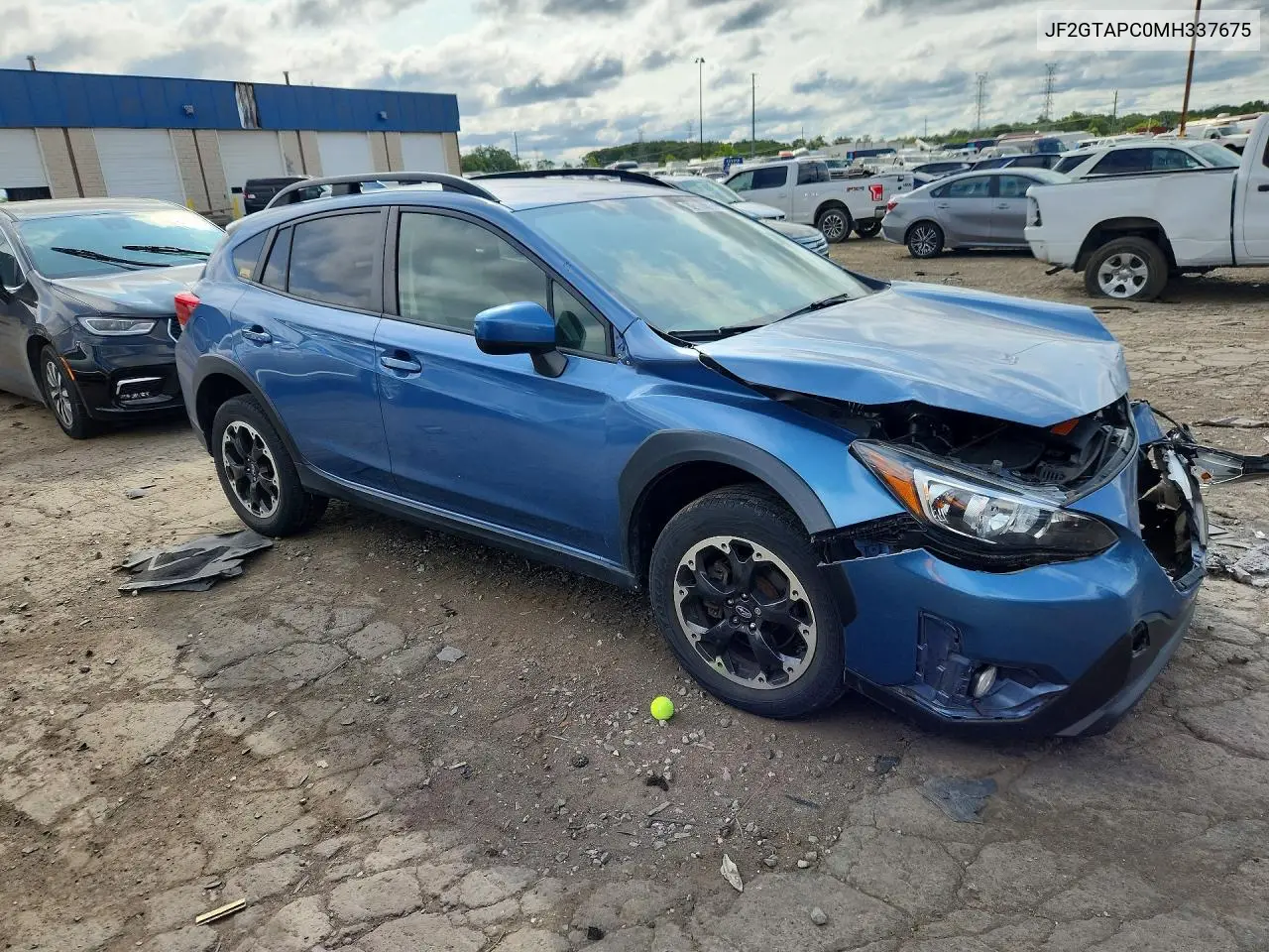2021 Subaru Crosstrek Premium VIN: JF2GTAPC0MH337675 Lot: 62160016