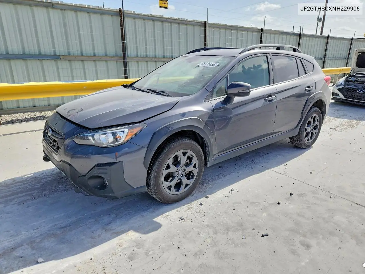 2022 Subaru Crosstrek Sport VIN: JF2GTHSCXNH229906 Lot: 58935496