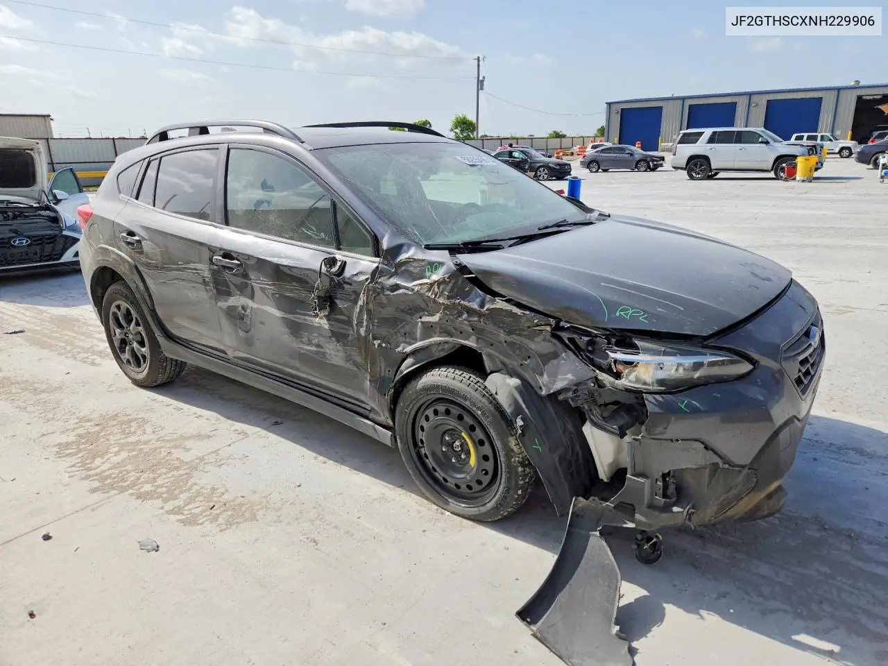 2022 Subaru Crosstrek Sport VIN: JF2GTHSCXNH229906 Lot: 58935496