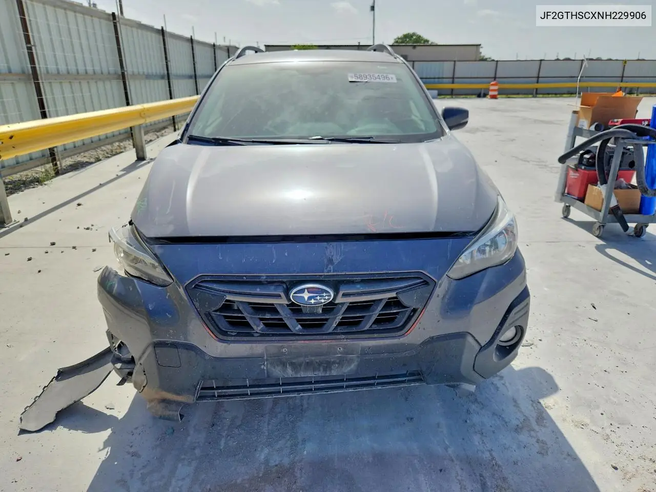 2022 Subaru Crosstrek Sport VIN: JF2GTHSCXNH229906 Lot: 58935496