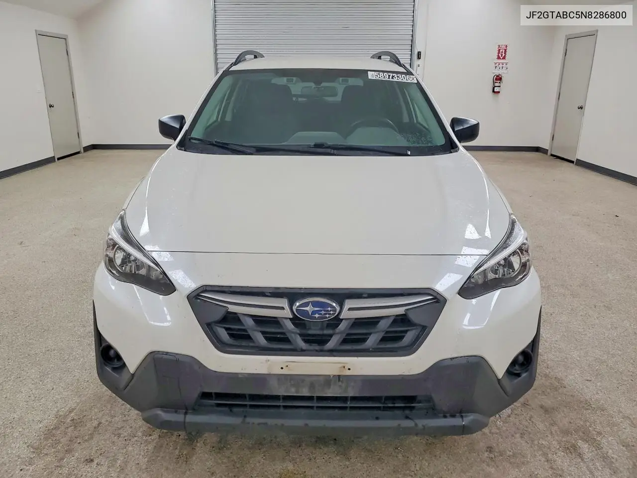 2022 Subaru Crosstrek VIN: JF2GTABC5N8286800 Lot: 58973306