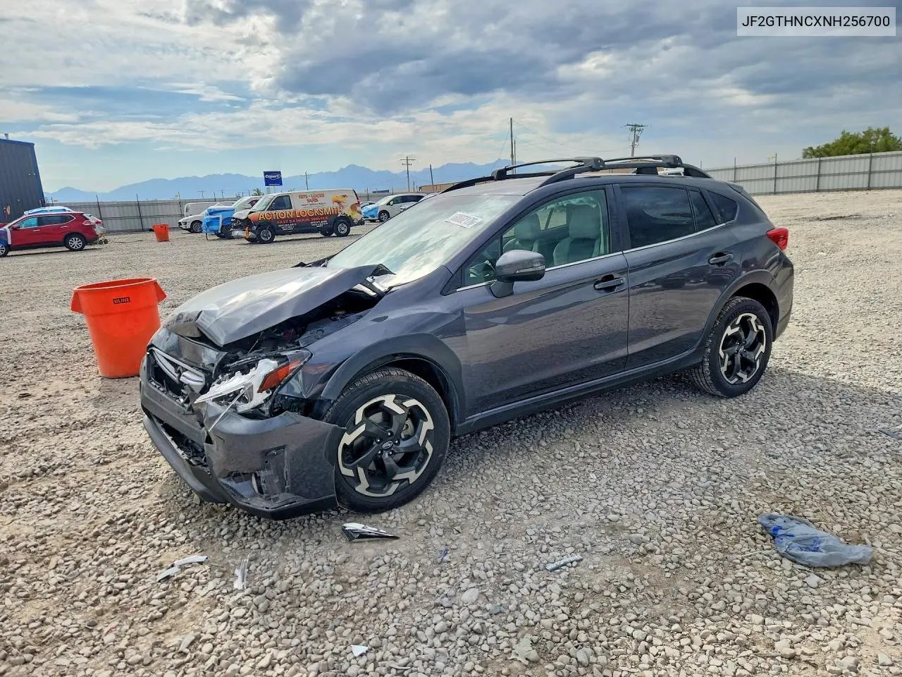 2022 Subaru Crosstrek Limited VIN: JF2GTHNCXNH256700 Lot: 60662176