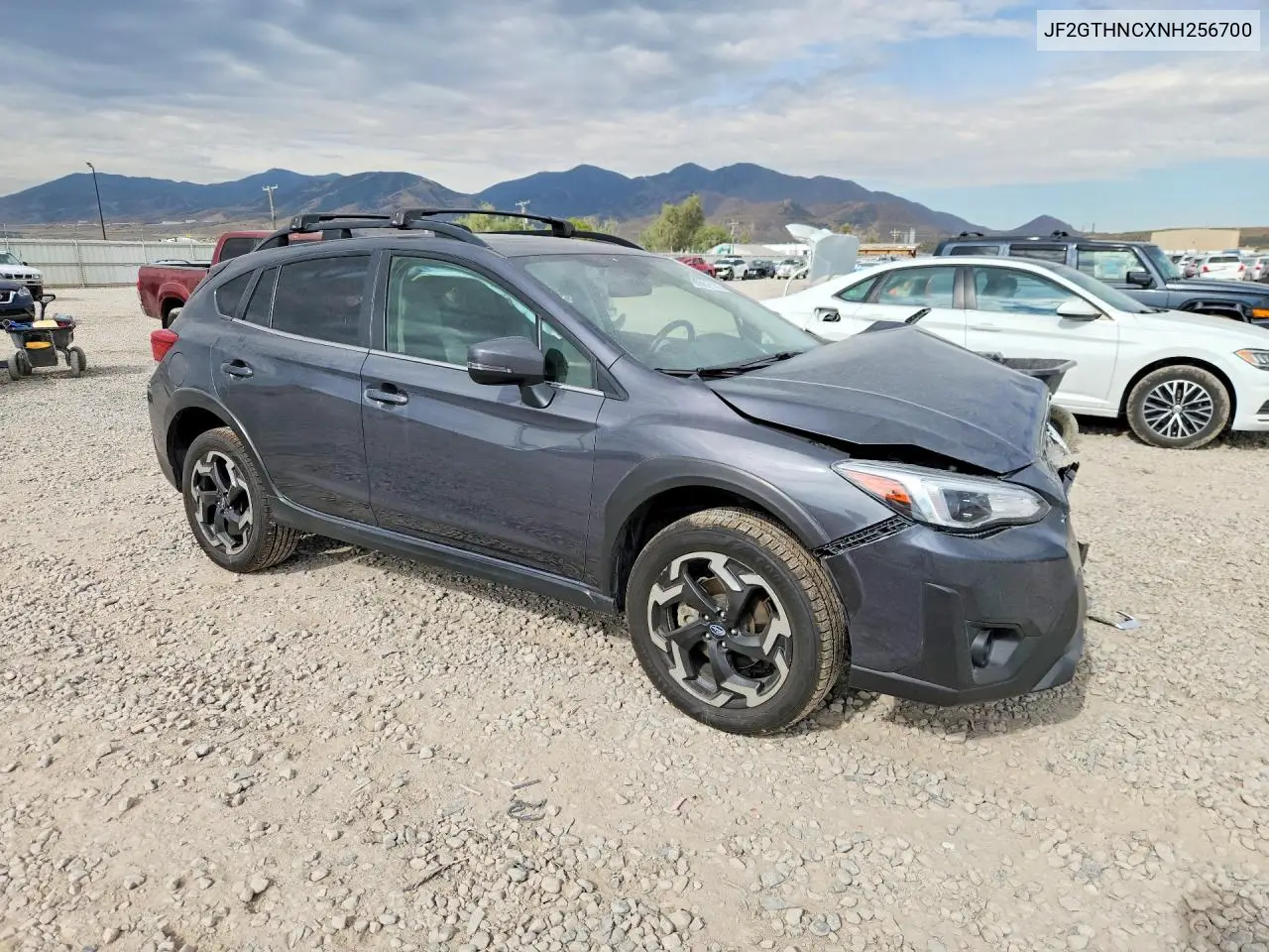 2022 Subaru Crosstrek Limited VIN: JF2GTHNCXNH256700 Lot: 60662176