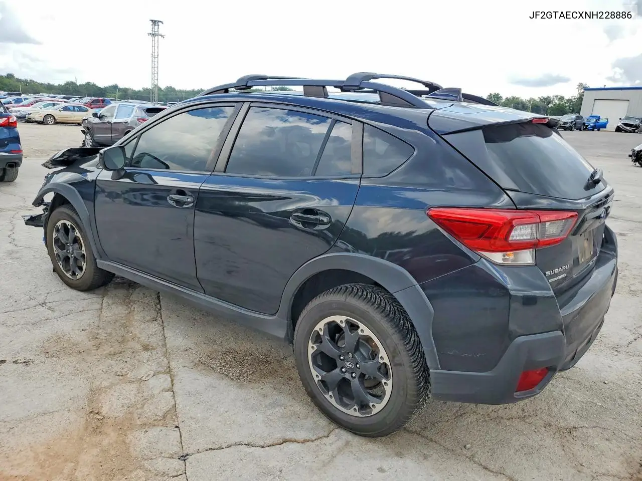 2022 Subaru Crosstrek Premium VIN: JF2GTAECXNH228886 Lot: 61167926