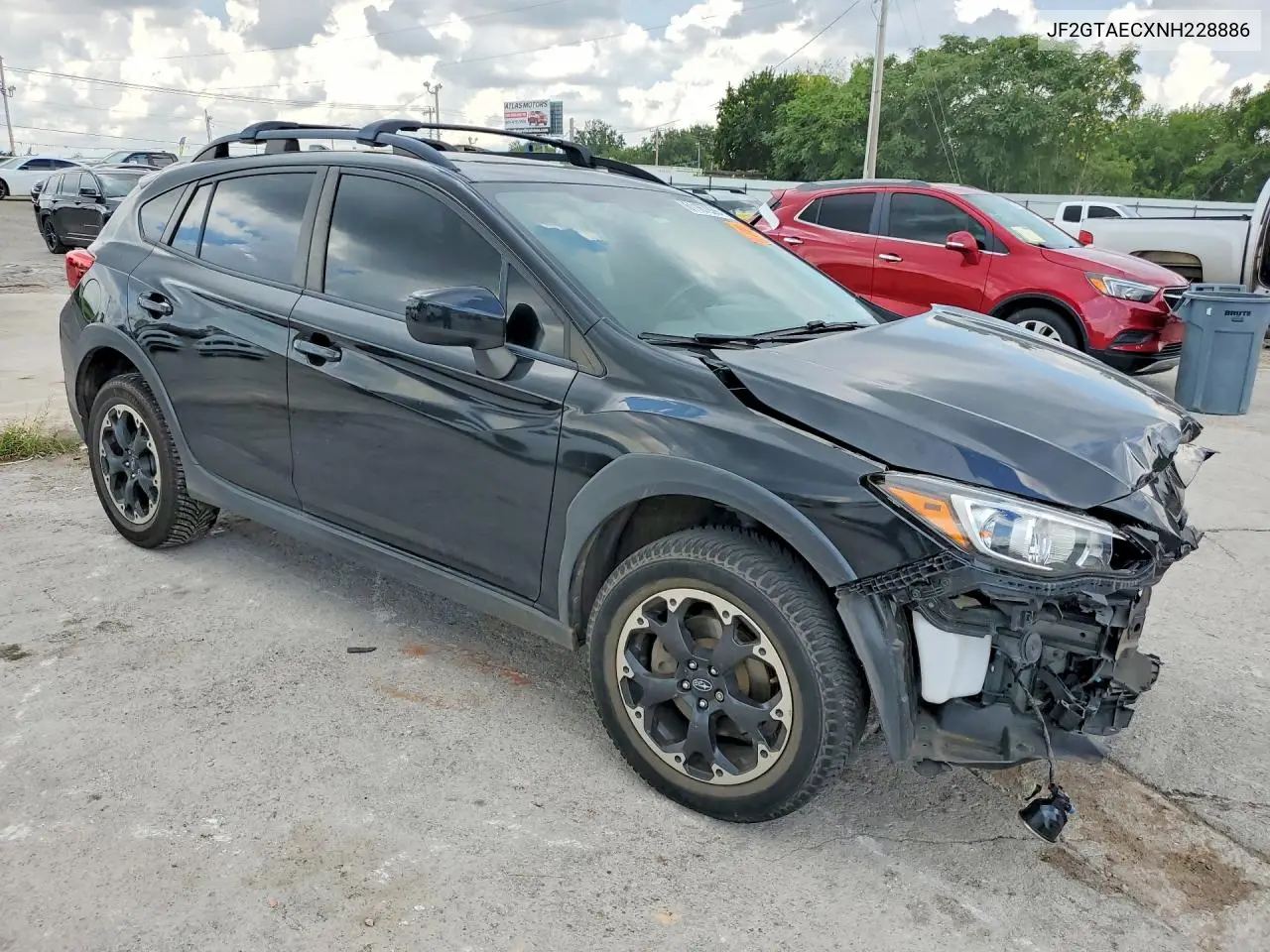 2022 Subaru Crosstrek Premium VIN: JF2GTAECXNH228886 Lot: 61167926