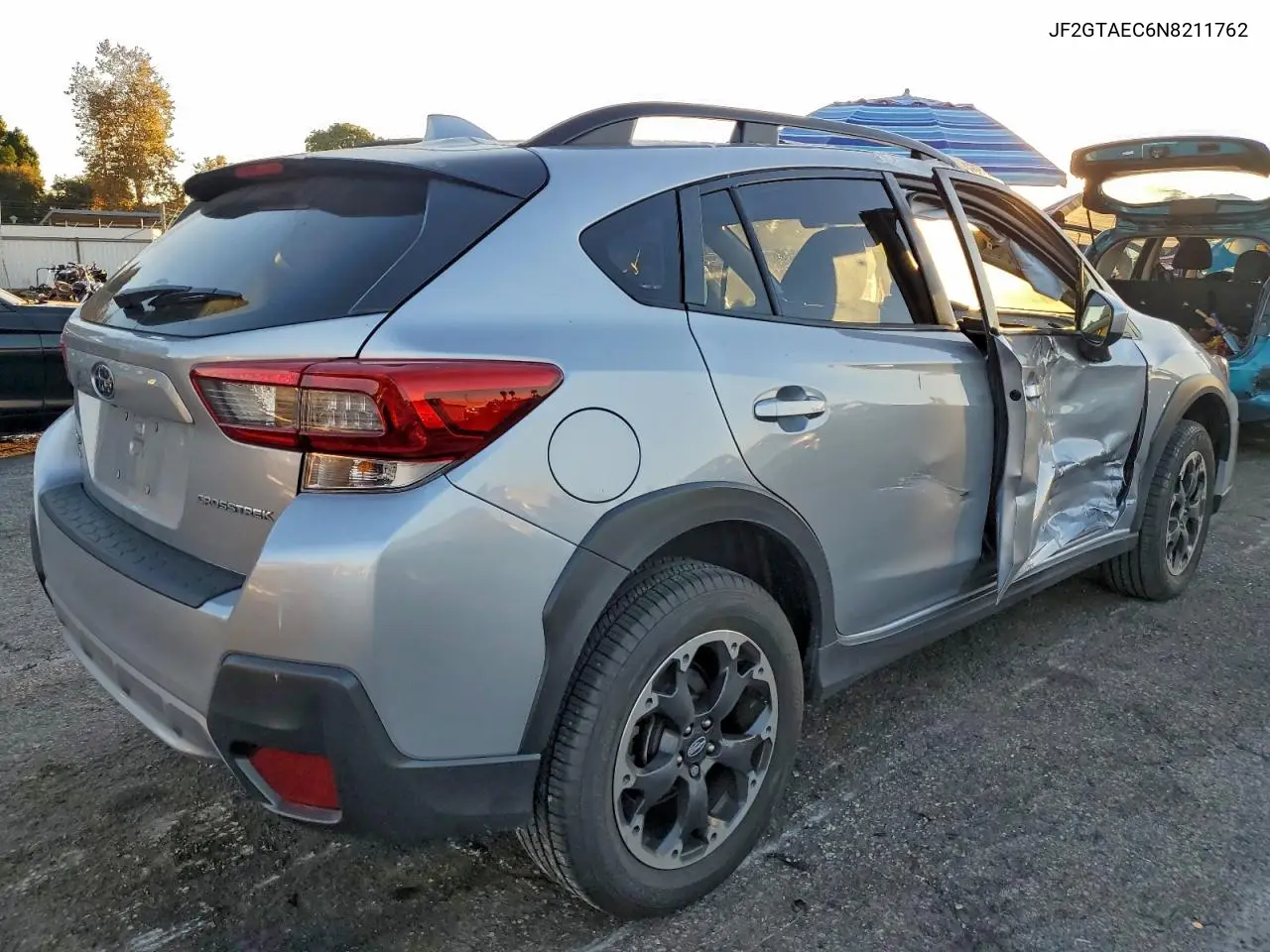 2022 Subaru Crosstrek Premium VIN: JF2GTAEC6N8211762 Lot: 96128175