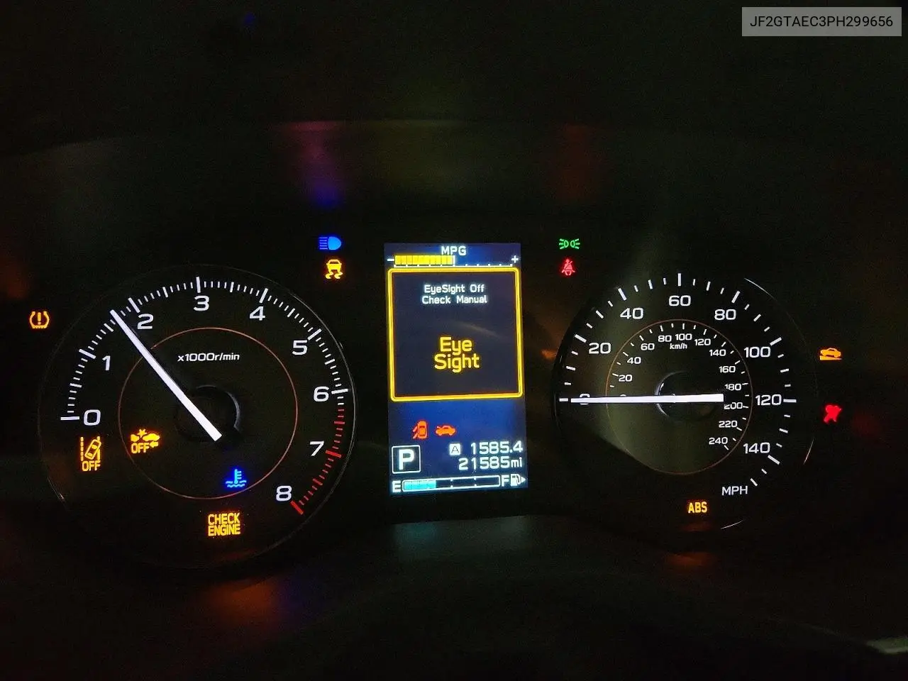 2023 Subaru Crosstrek Premium VIN: JF2GTAEC3PH299656 Lot: 57356666