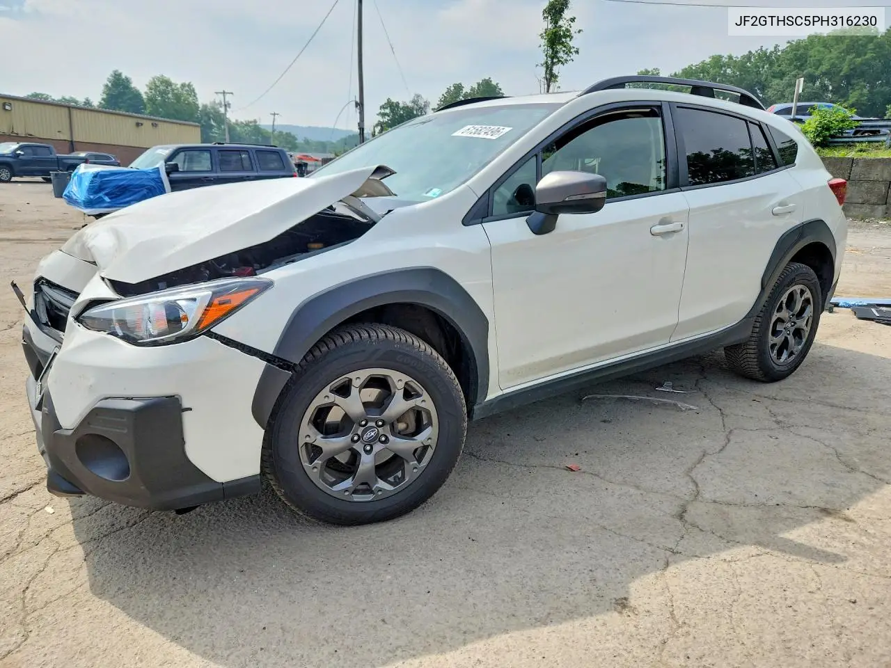 2023 Subaru Crosstrek Sport VIN: JF2GTHSC5PH316230 Lot: 61582496