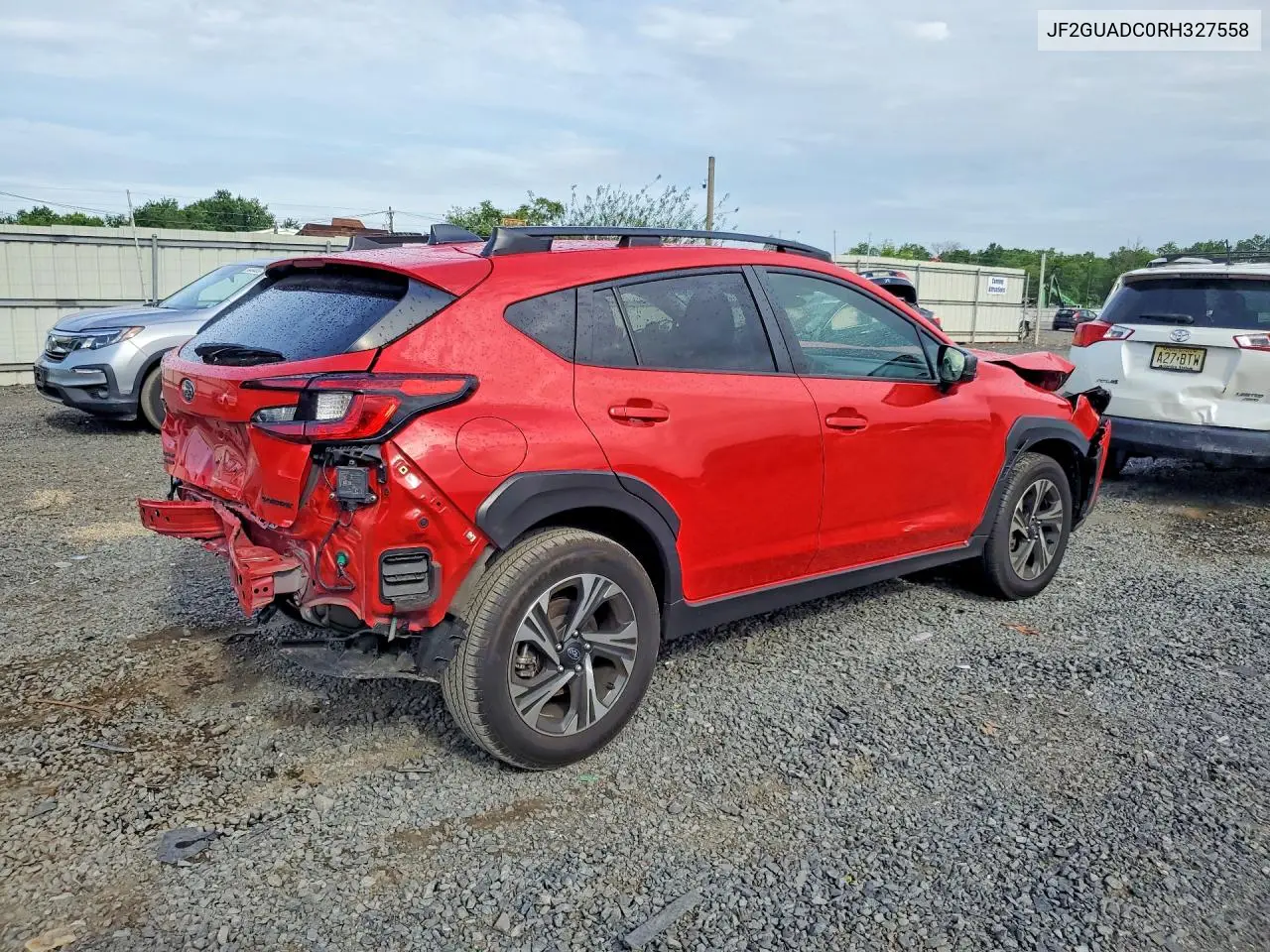 2024 Subaru Crosstrek Premium VIN: JF2GUADC0RH327558 Lot: 56424206