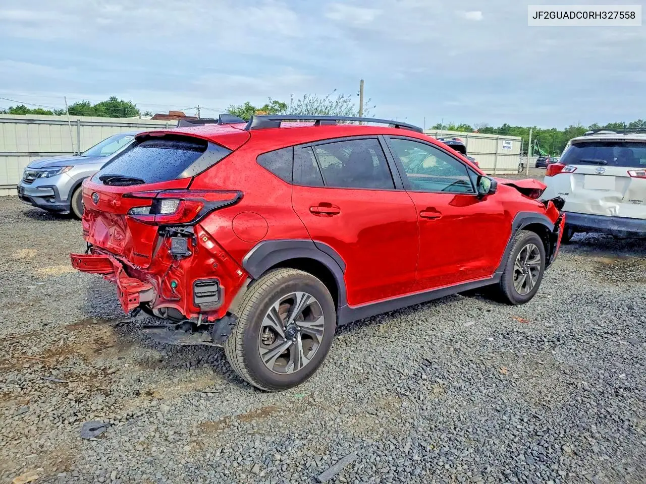 2024 Subaru Crosstrek Premium VIN: JF2GUADC0RH327558 Lot: 56424206