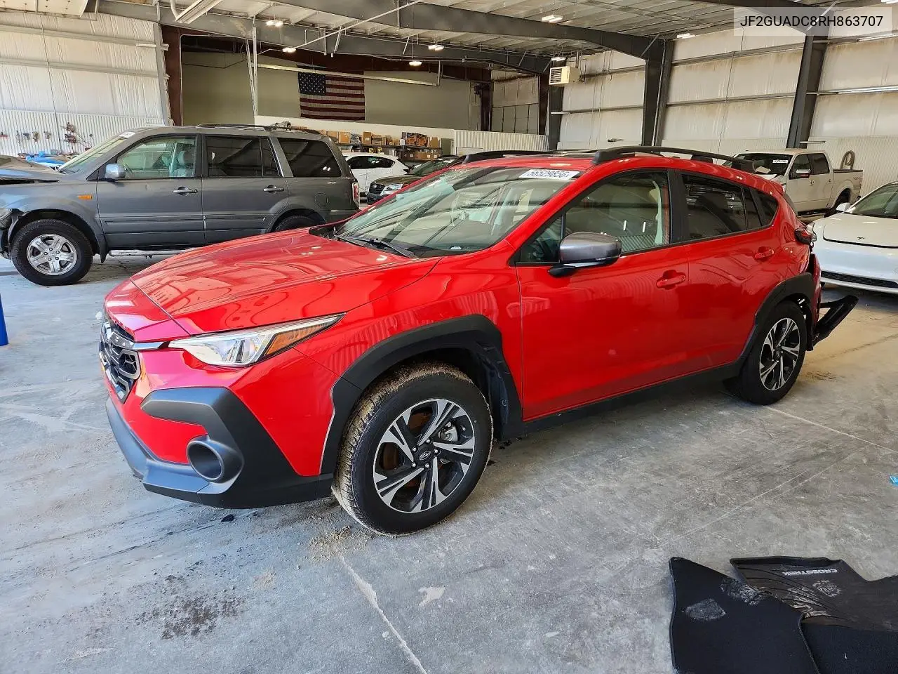 2024 Subaru Crosstrek Premium VIN: JF2GUADC8RH863707 Lot: 56529856