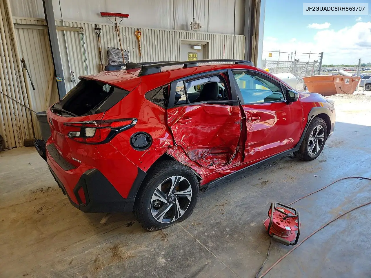 2024 Subaru Crosstrek Premium VIN: JF2GUADC8RH863707 Lot: 56529856