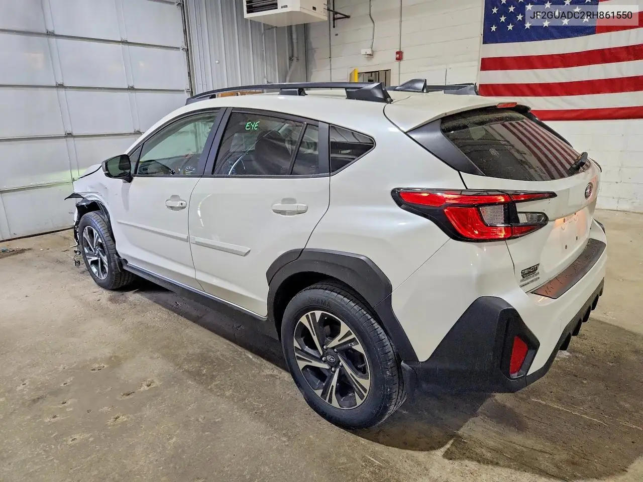 2024 Subaru Crosstrek Premium VIN: JF2GUADC2RH861550 Lot: 56773416