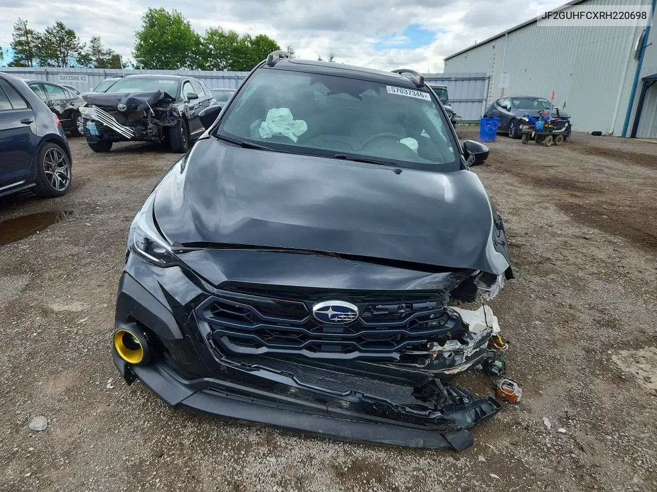 2024 Subaru Crosstrek Sport VIN: JF2GUHFCXRH220698 Lot: 57037346