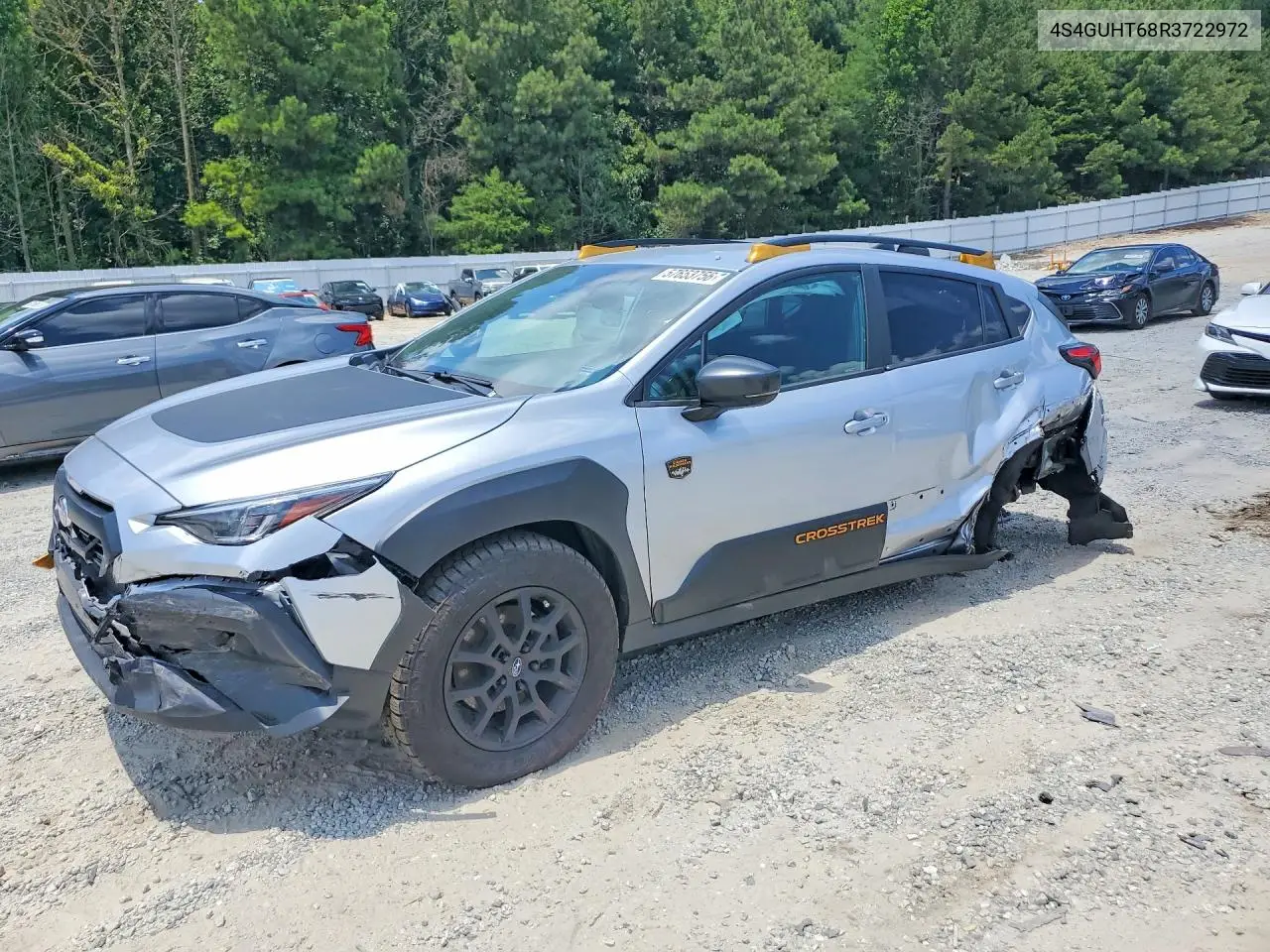 2024 Subaru Crosstrek Wilderness VIN: 4S4GUHT68R3722972 Lot: 57653756