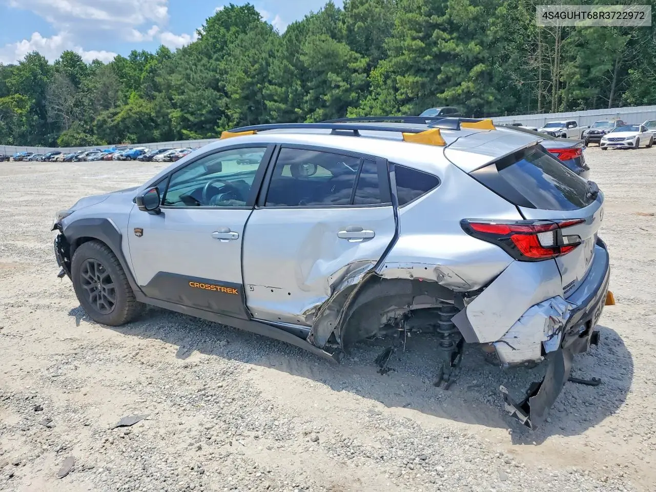 2024 Subaru Crosstrek Wilderness VIN: 4S4GUHT68R3722972 Lot: 57653756