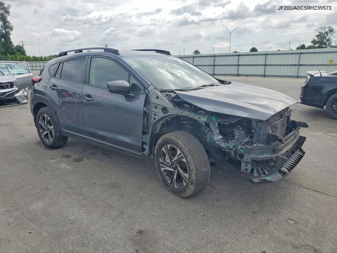2024 Subaru Crosstrek Premium VIN: JF2GUADC5RH239573 Lot: 57872756