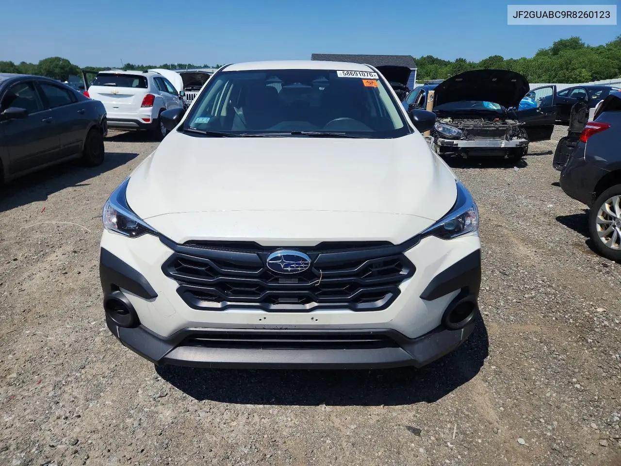 2024 Subaru Crosstrek VIN: JF2GUABC9R8260123 Lot: 58691076