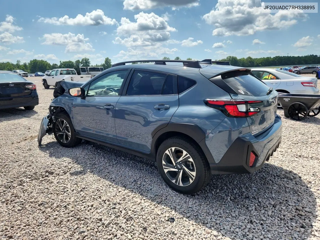 2024 Subaru Crosstrek Premium VIN: JF2GUADC7RH338895 Lot: 59132666